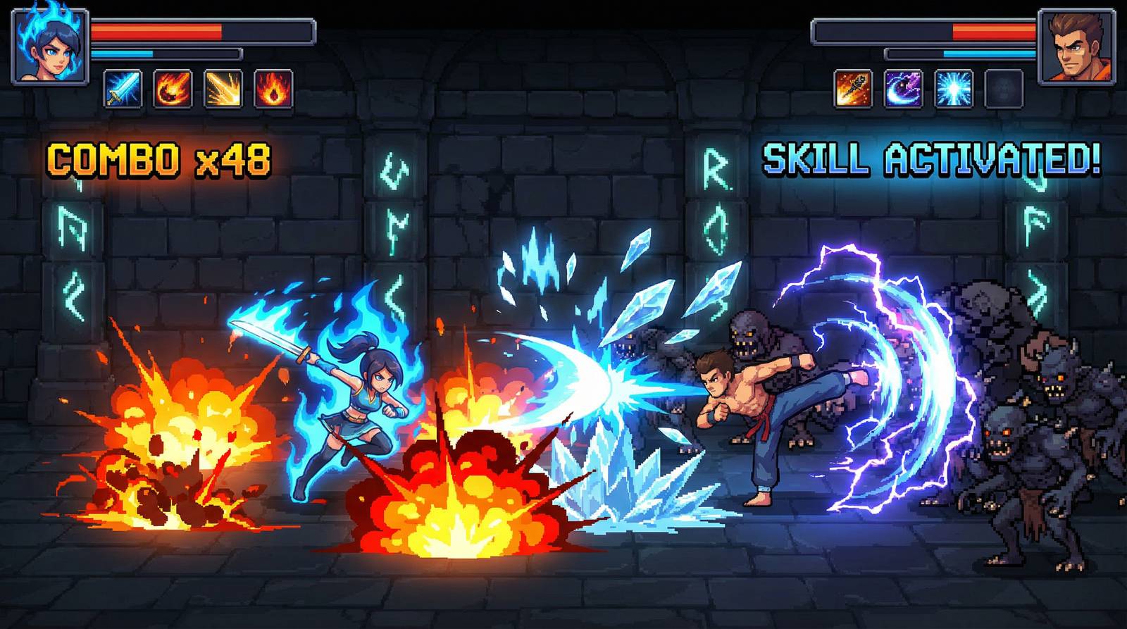 网红主播 DNF地下城与勇士刷图视频